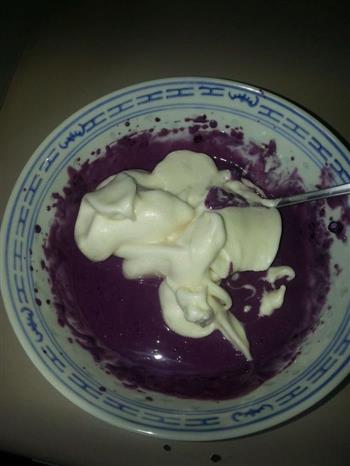 蓝莓酸奶电饭锅蛋糕的做法步骤7
