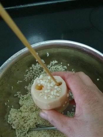 杨梅酱糯米藕的做法步骤6
