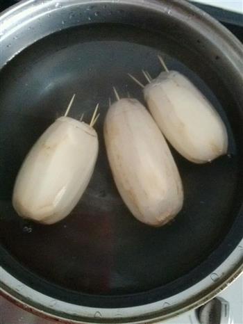 杨梅酱糯米藕的做法步骤8