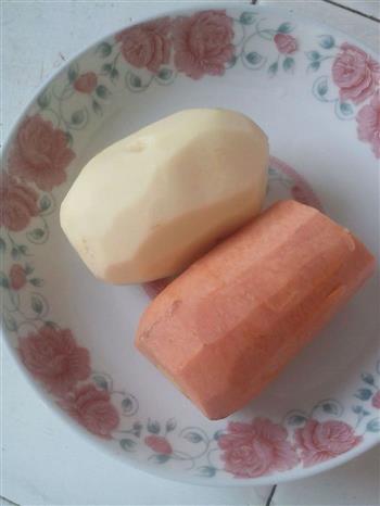 素炒胡萝卜土豆丝的做法步骤1