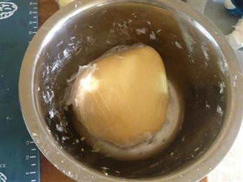 恺妈自制红豆蛋黄酥的做法步骤4