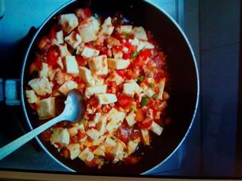 西红柿肉沫豆腐的做法步骤3