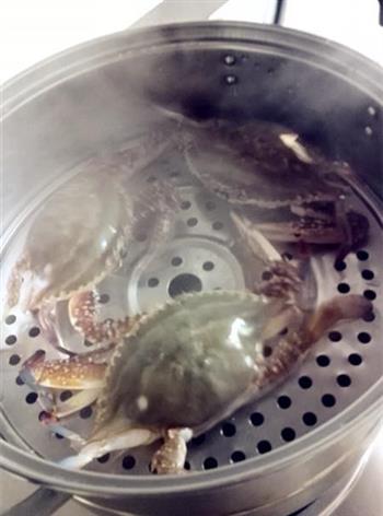 原汁原味-清蒸螃蟹的做法图解2