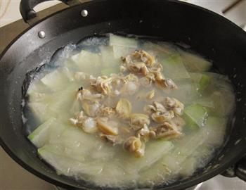 无油的冬瓜蛤蜊汤的做法图解7