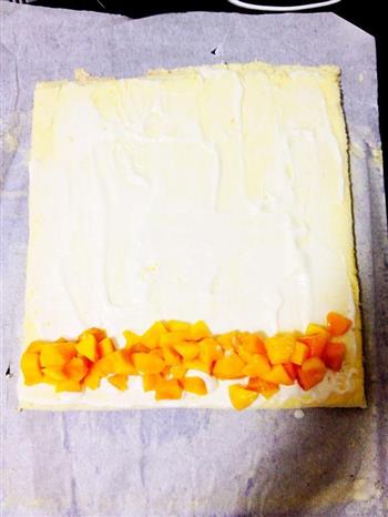 芒果奶油蛋糕卷—超详细步骤口感绵软也不会开裂唷的做法步骤22