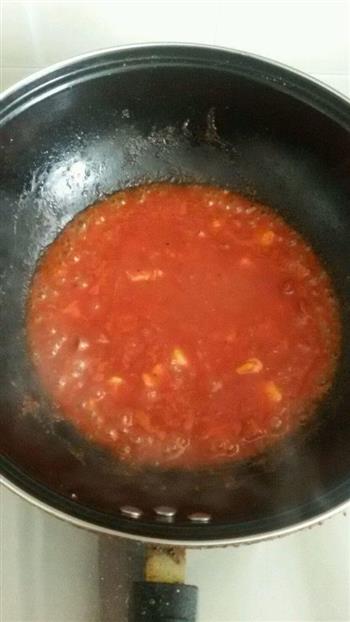 茄汁虾仁意面的做法步骤6