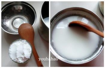 豌豆苗拌豌豆凉粉的做法步骤2