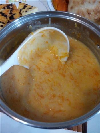 百吉福创意芝士早餐—奶香玉米南瓜羹的做法步骤5