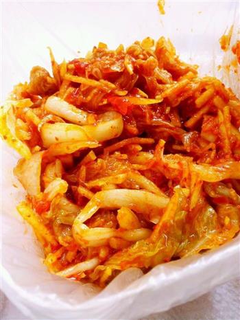 最省事最简便味道一点都不打折的韩国辣白菜的做法图解4