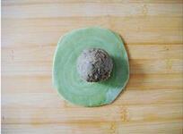 抹茶绿豆酥的做法图解15