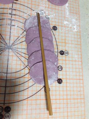 玫瑰紫薯馒头的做法图解11