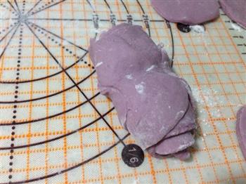 玫瑰紫薯馒头的做法步骤13