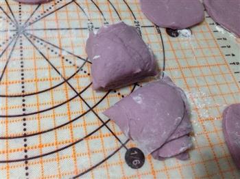玫瑰紫薯馒头的做法步骤14