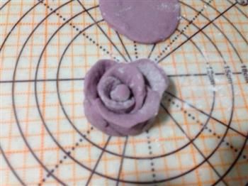 玫瑰紫薯馒头的做法图解15