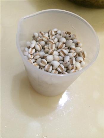 红豆薏米豆浆的做法步骤2