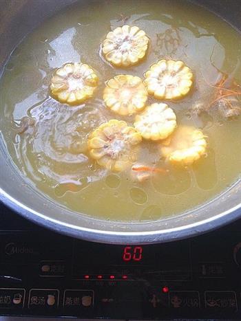 虫草花玉米排骨汤-金色秋季一定要喝的养生汤的做法步骤6
