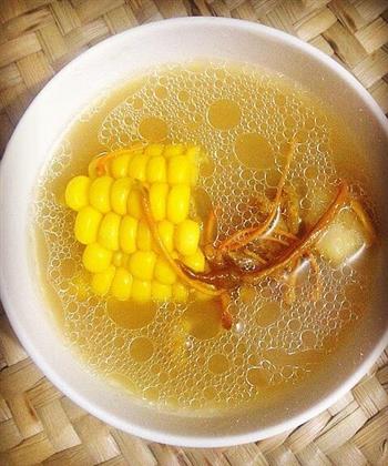 虫草花玉米排骨汤-金色秋季一定要喝的养生汤的做法步骤8