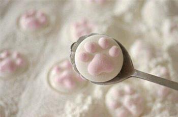 猫肉球棉花糖的做法图解6