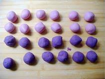 紫薯冰皮月饼的做法图解7