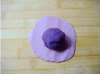紫薯冰皮月饼的做法步骤8