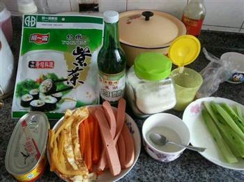 家庭版寿司的做法步骤1