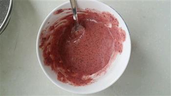 草莓彩绘蛋糕卷的做法步骤9