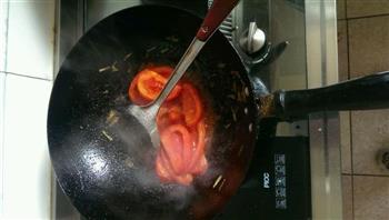 番茄豆腐蛋花汤的做法步骤4