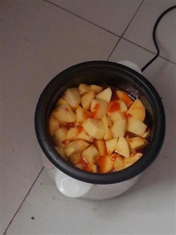 电饭锅红烧土豆的做法步骤4