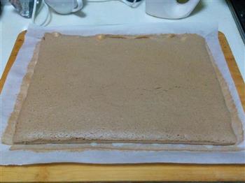 长颈鹿斑纹蛋糕卷的做法图解24