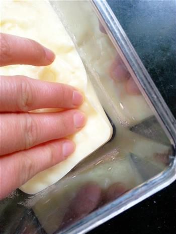 简单方便好吃的椰丝牛奶小方的做法步骤6
