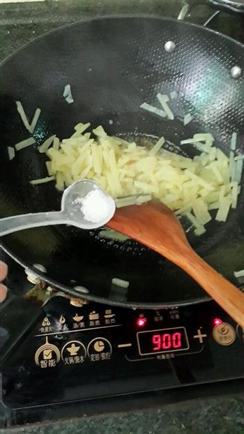 快速清炒土豆丝的做法步骤5