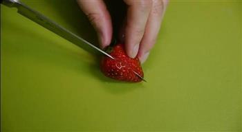 DIY.错觉草莓果冻的做法图解3