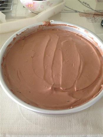 巧克力草莓慕斯蛋糕的做法步骤10