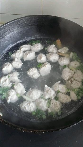 鲅鱼丸-酸辣鱼丸汤的做法步骤4