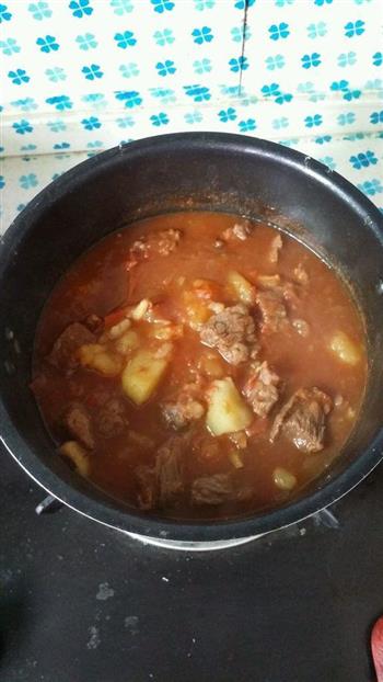 土豆番茄炖牛肉的做法步骤5