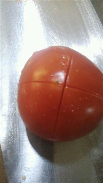 番茄虾球的做法步骤2