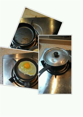 宜家最小平底锅煎荷包蛋 溏心蛋 半熟西式煎蛋的做法步骤2