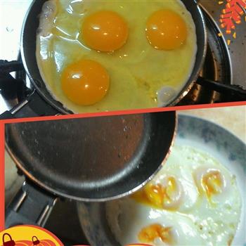 宜家最小平底锅煎荷包蛋 溏心蛋 半熟西式煎蛋的做法步骤4