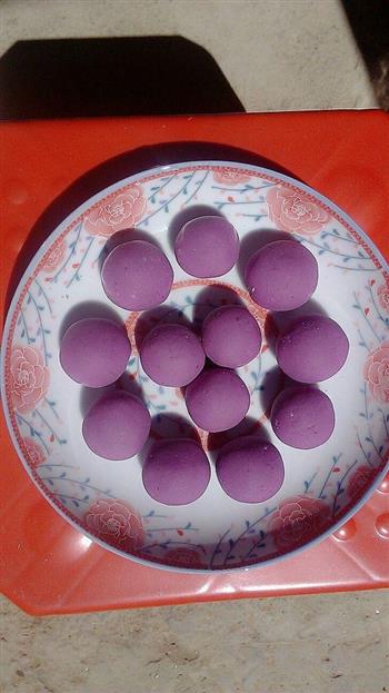 超Q紫薯汤圆的做法步骤1