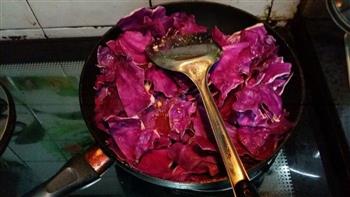 凉拌紫甘蓝减肥菜的做法步骤2