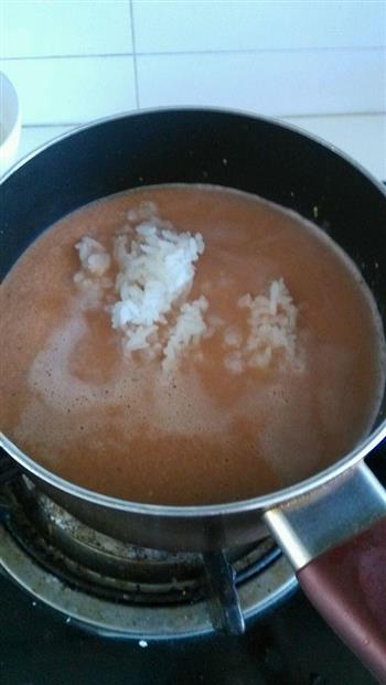 宝宝辅食-时蔬肝泥二米粥的做法步骤2