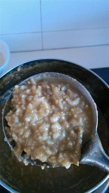 宝宝辅食-时蔬肝泥二米粥的做法步骤3