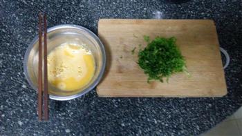 青菜鸡蛋粥的做法步骤2