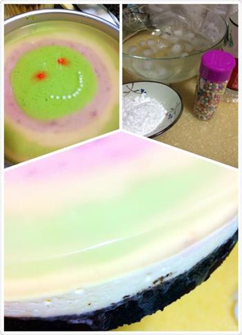 彩虹慕斯蛋糕的做法步骤6