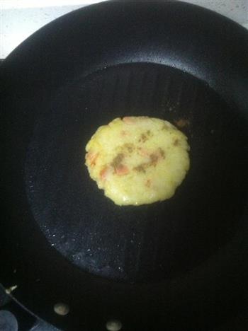 蛋香土豆泥煎饼的做法图解3