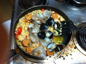 究极西班牙海鲜饭的做法步骤9