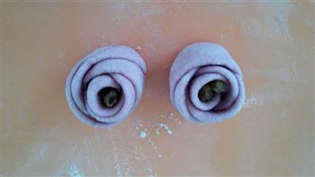 紫薯玫瑰馒头-简单健康美丽的馒头的做法步骤10