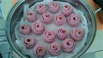 紫薯玫瑰馒头-简单健康美丽的馒头的做法步骤11
