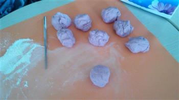 紫薯玫瑰馒头-简单健康美丽的馒头的做法步骤6