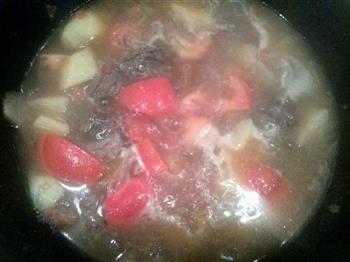 番茄土豆炖牛肉的做法步骤14